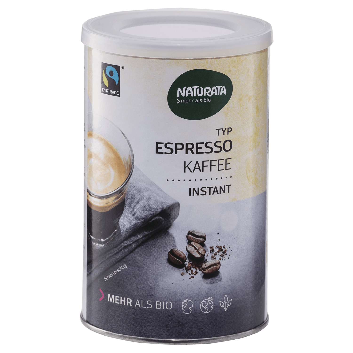 Espresso Bohnenkaffee, instant, Dose, 100 g