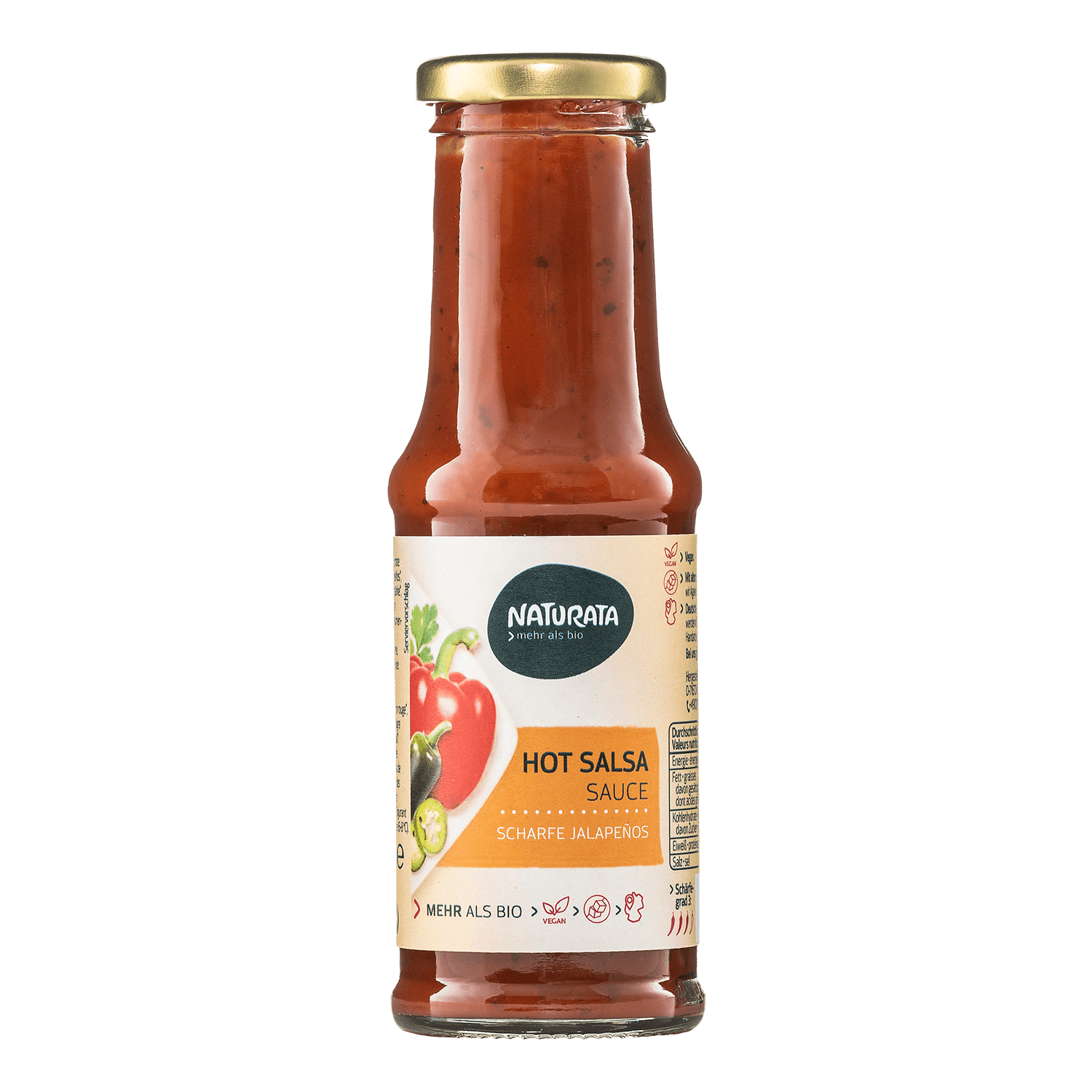Hot Salsa Sauce, 210 ml